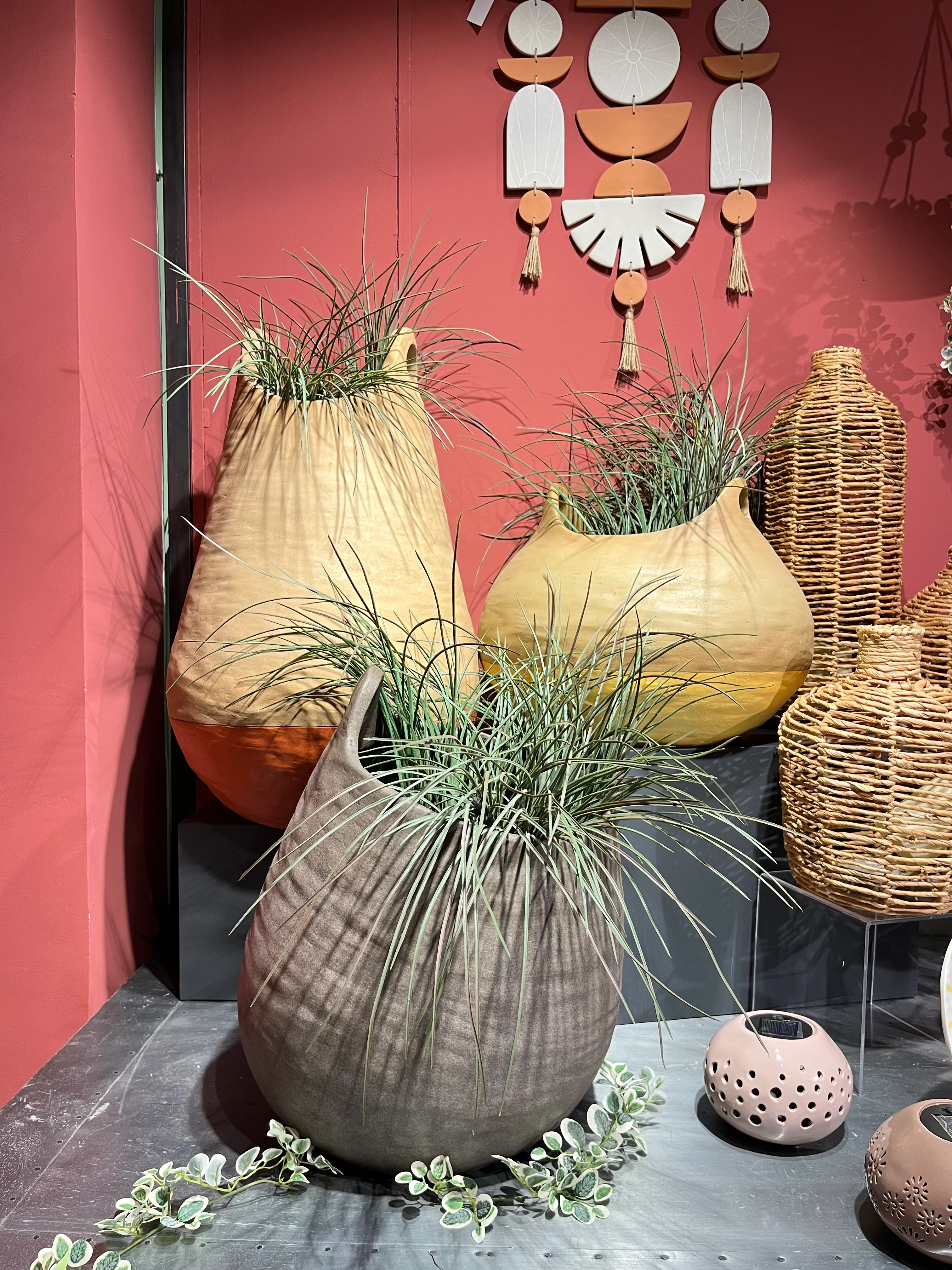 Bedouin Basket Planter Outdoor Stone Designer Series Sept 2022 - Image 3