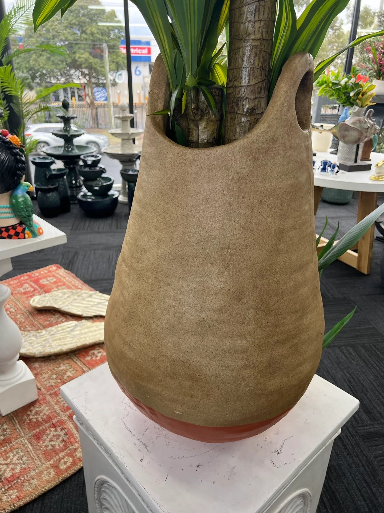 Bedouin Basket Planter Outdoor Stone Designer Series Sept 2022 - Image 5