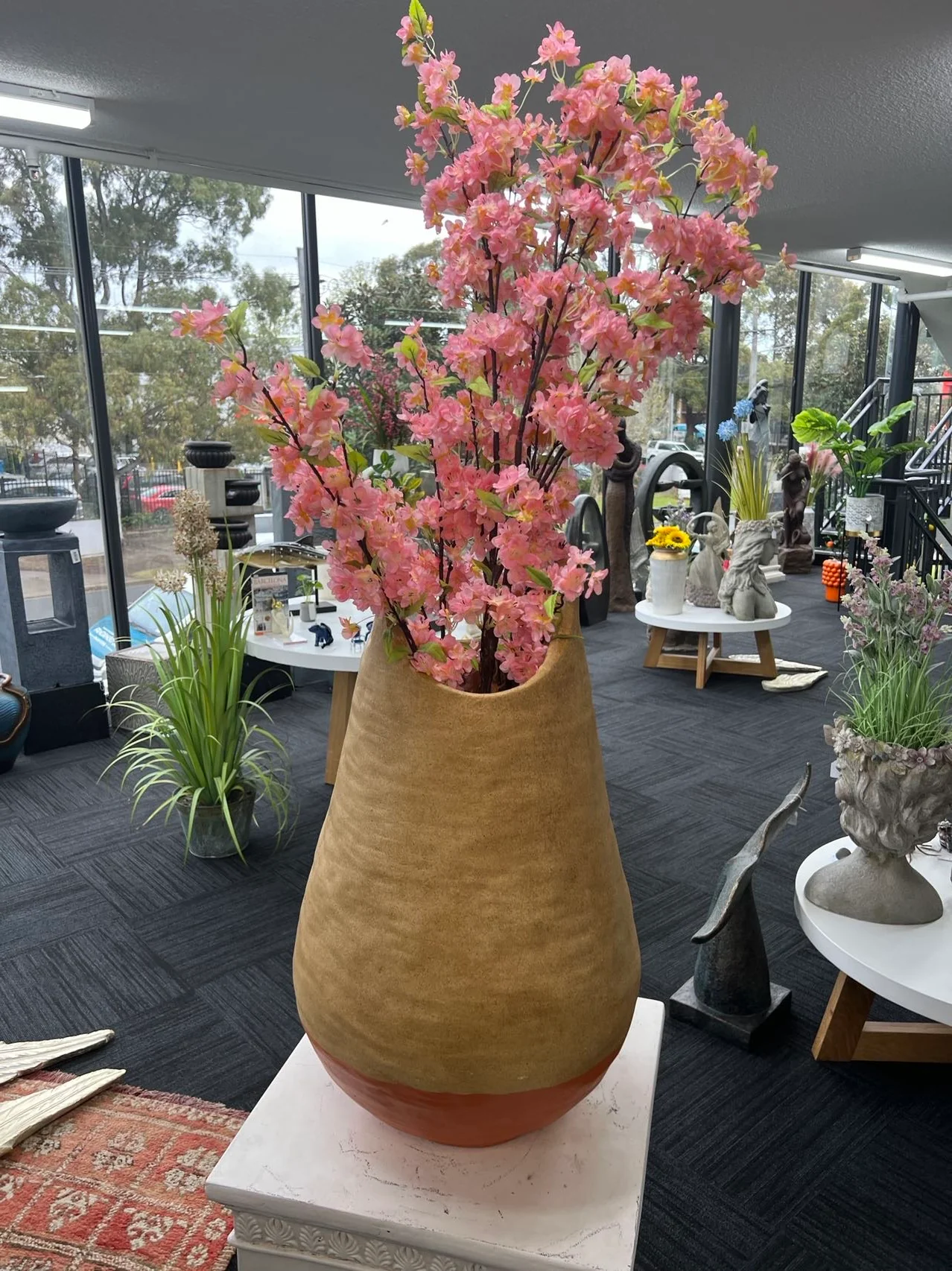 Bedouin Basket Planter Outdoor Stone Designer Series Sept 2022 - Image 8