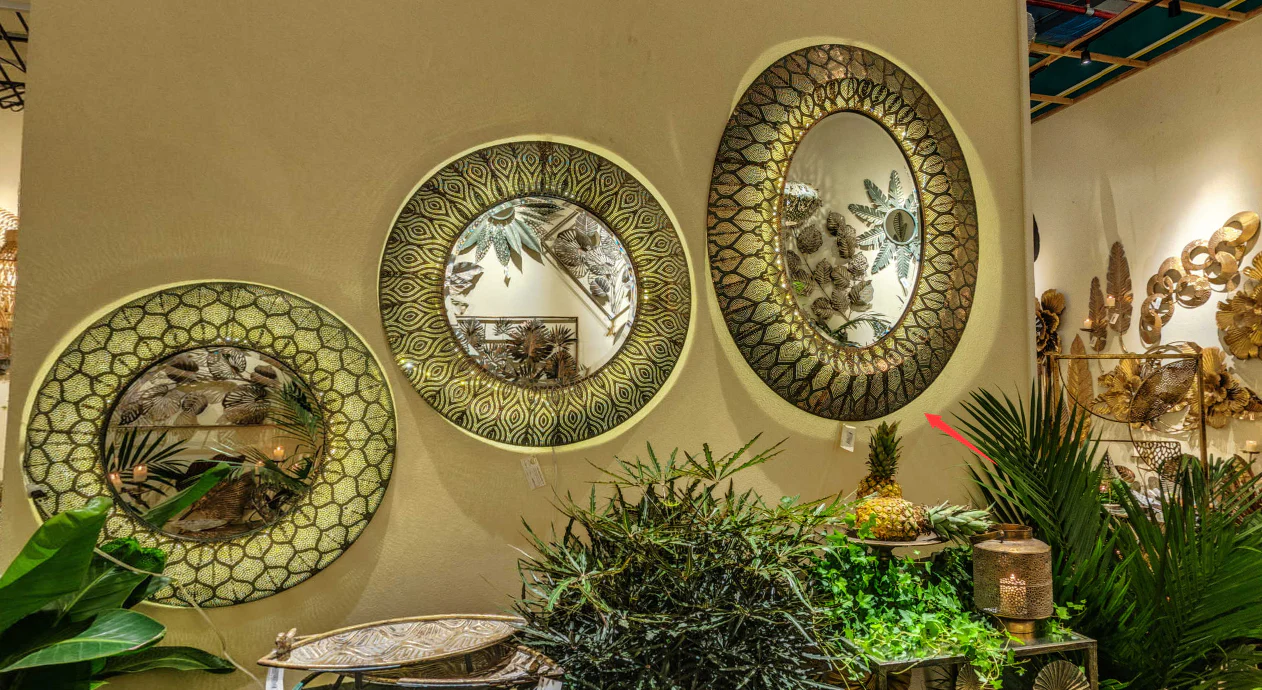 Geniosa Stylish Andalusian Artistic Wall Mirror - Image 3