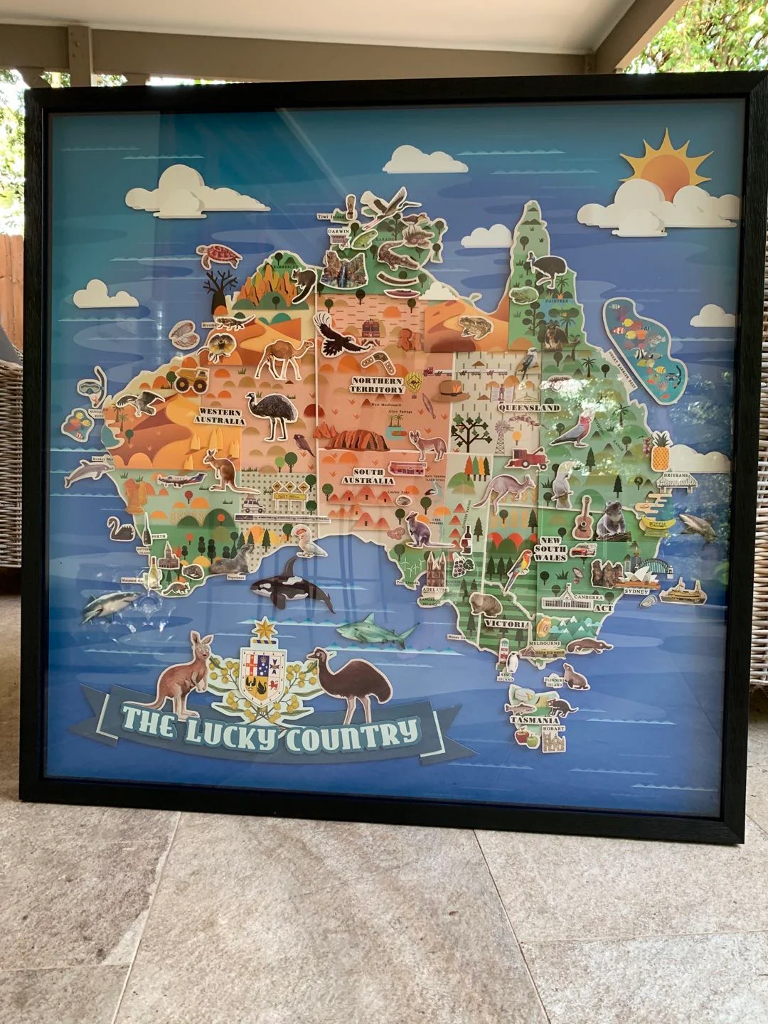 Australian Map Designer Collage - Image 5