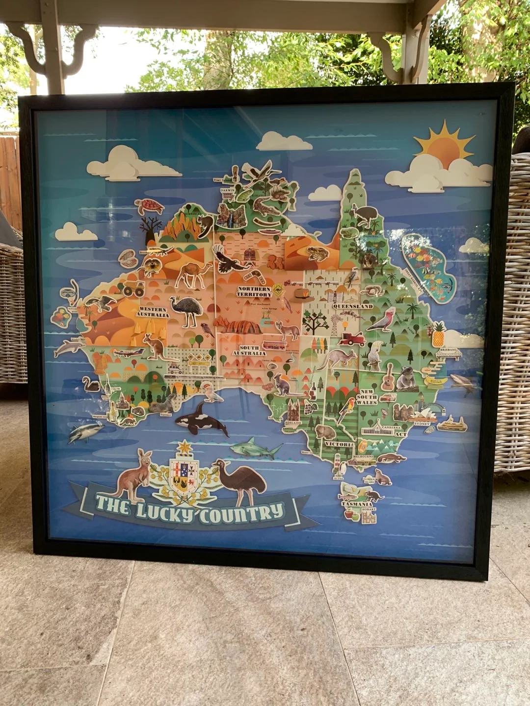 Australian Map Designer Collage - Image 8