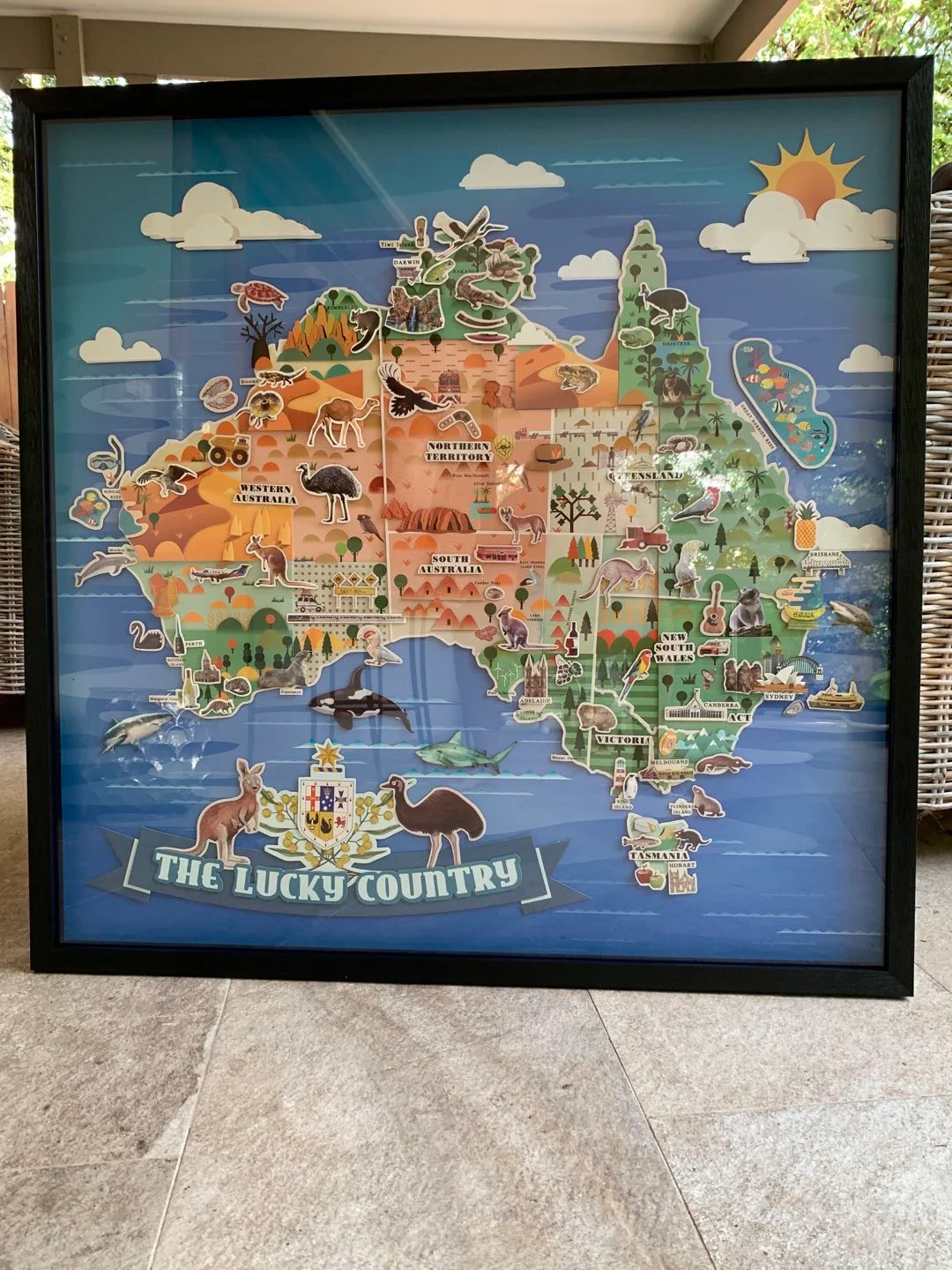 Australian Map Designer Collage - Image 9