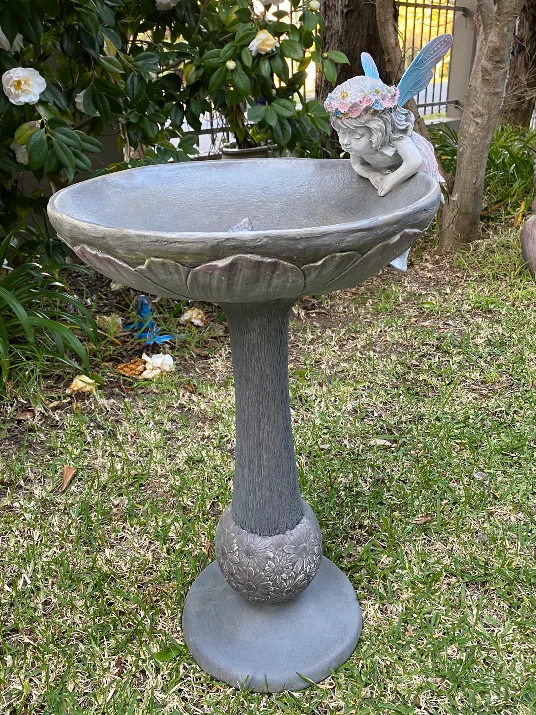 HADA Bird Bath Fairy with Butterfly - Image 8
