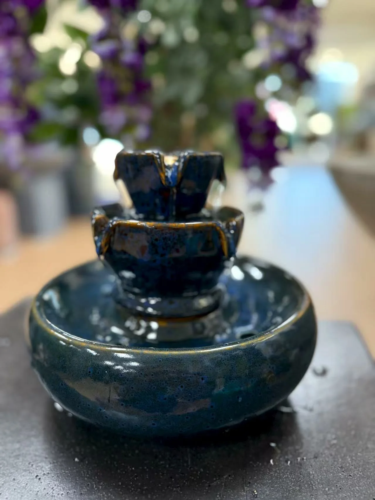 Lumiere Porcelain Table Fountain - Image 3