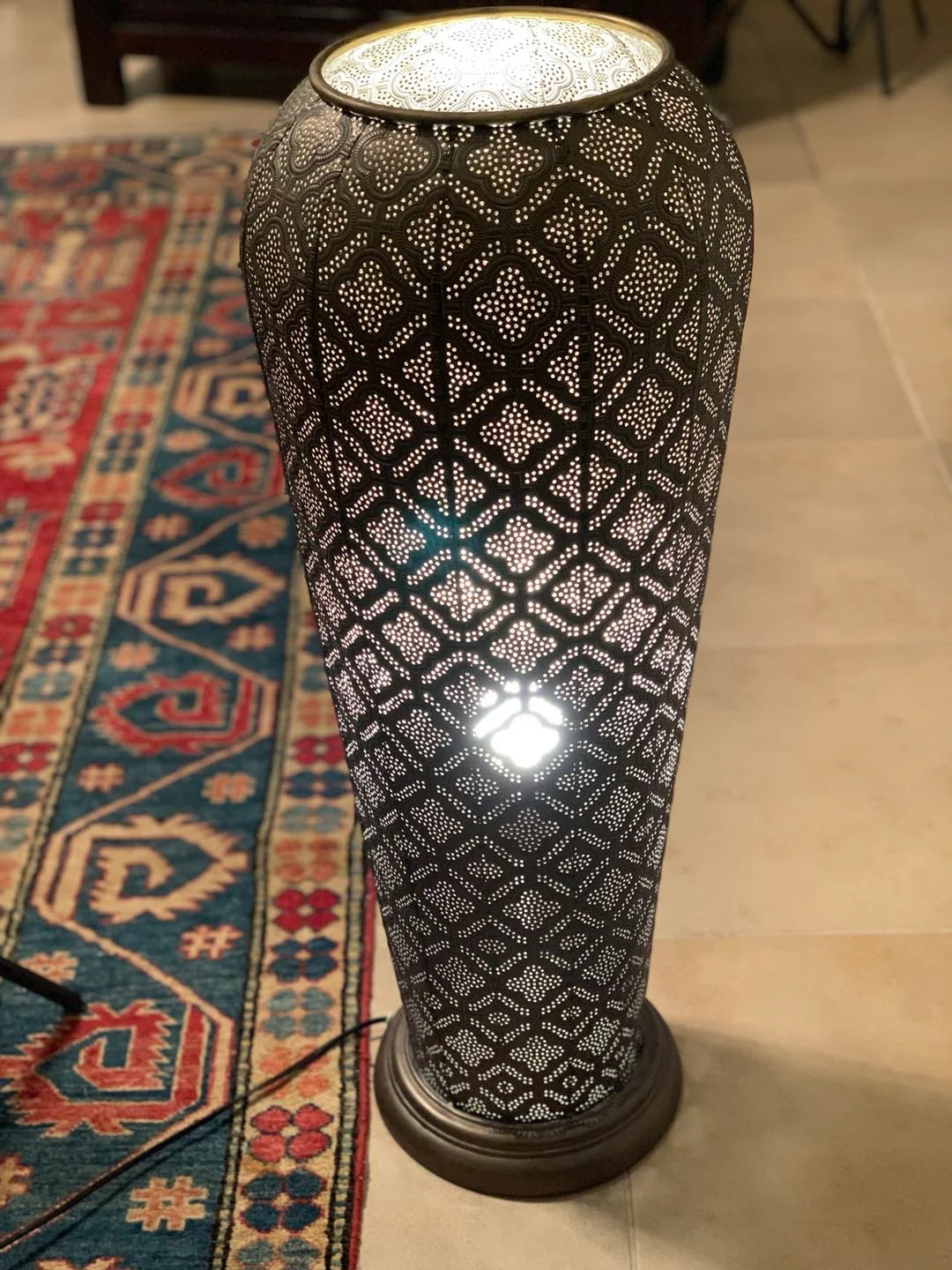 DJERBA Floor Standing Candle Holder - Image 4