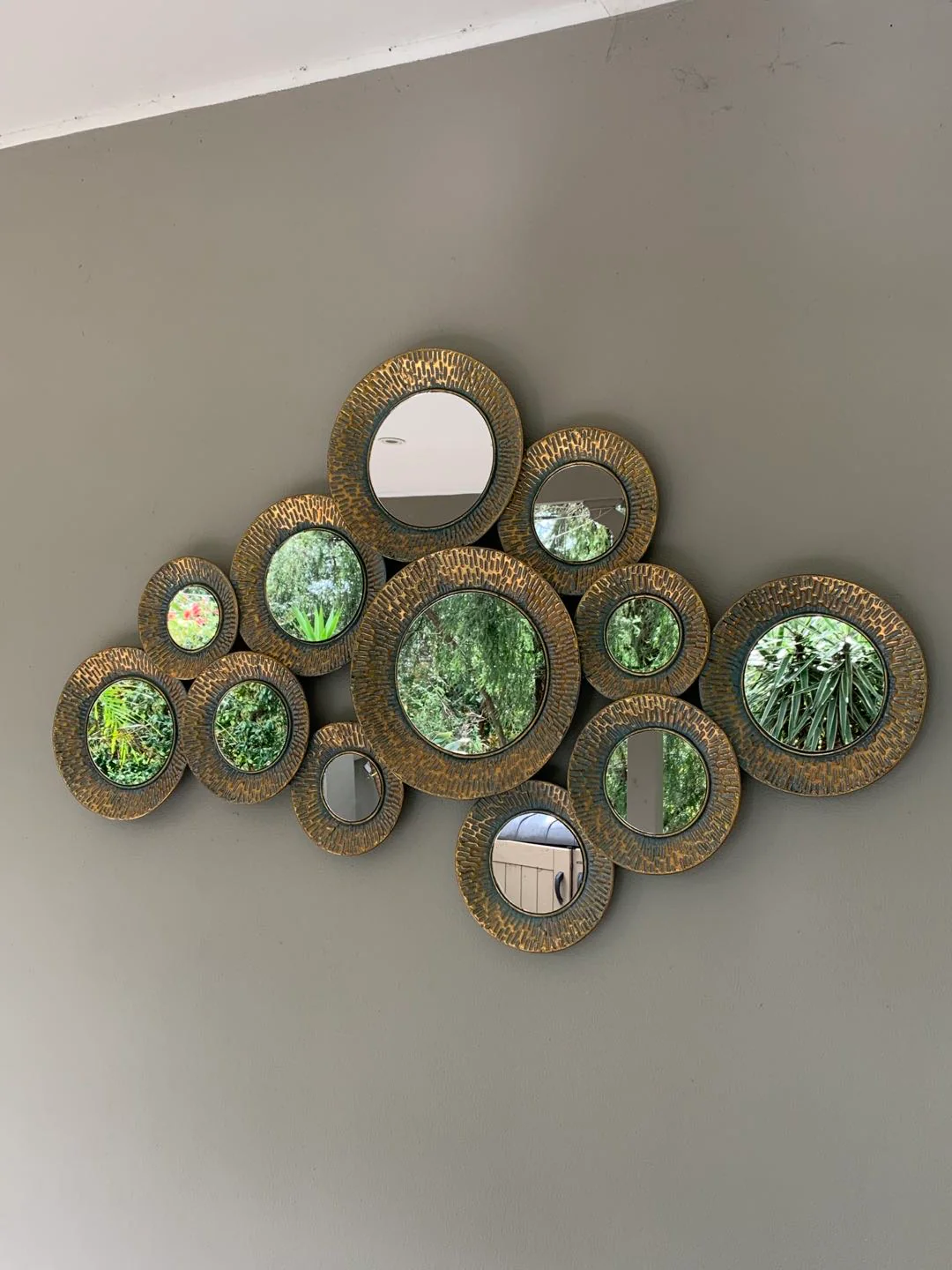 Mimosa Mirror Metal Wall Art - Image 11