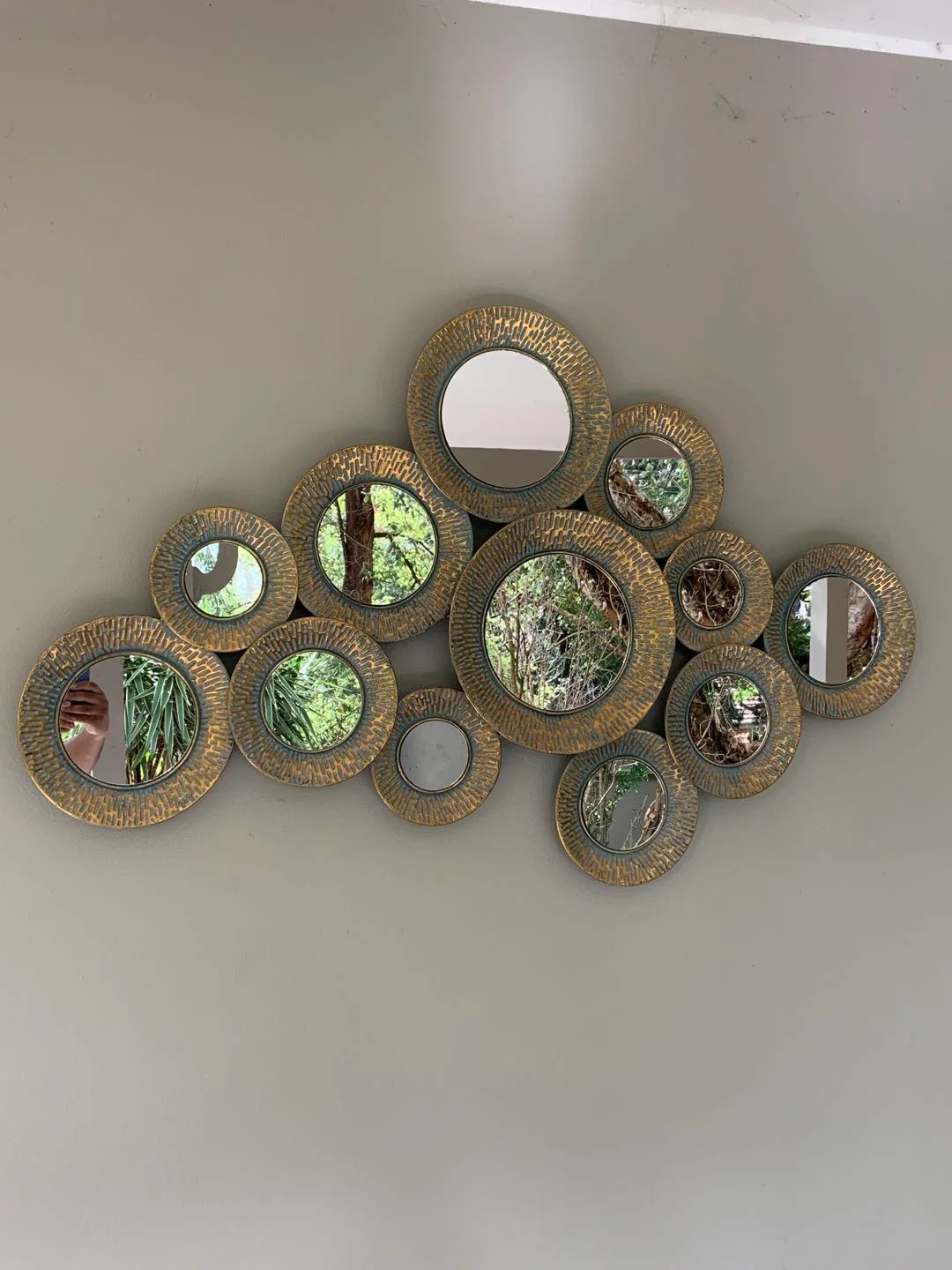 Mimosa Mirror Metal Wall Art - Image 7