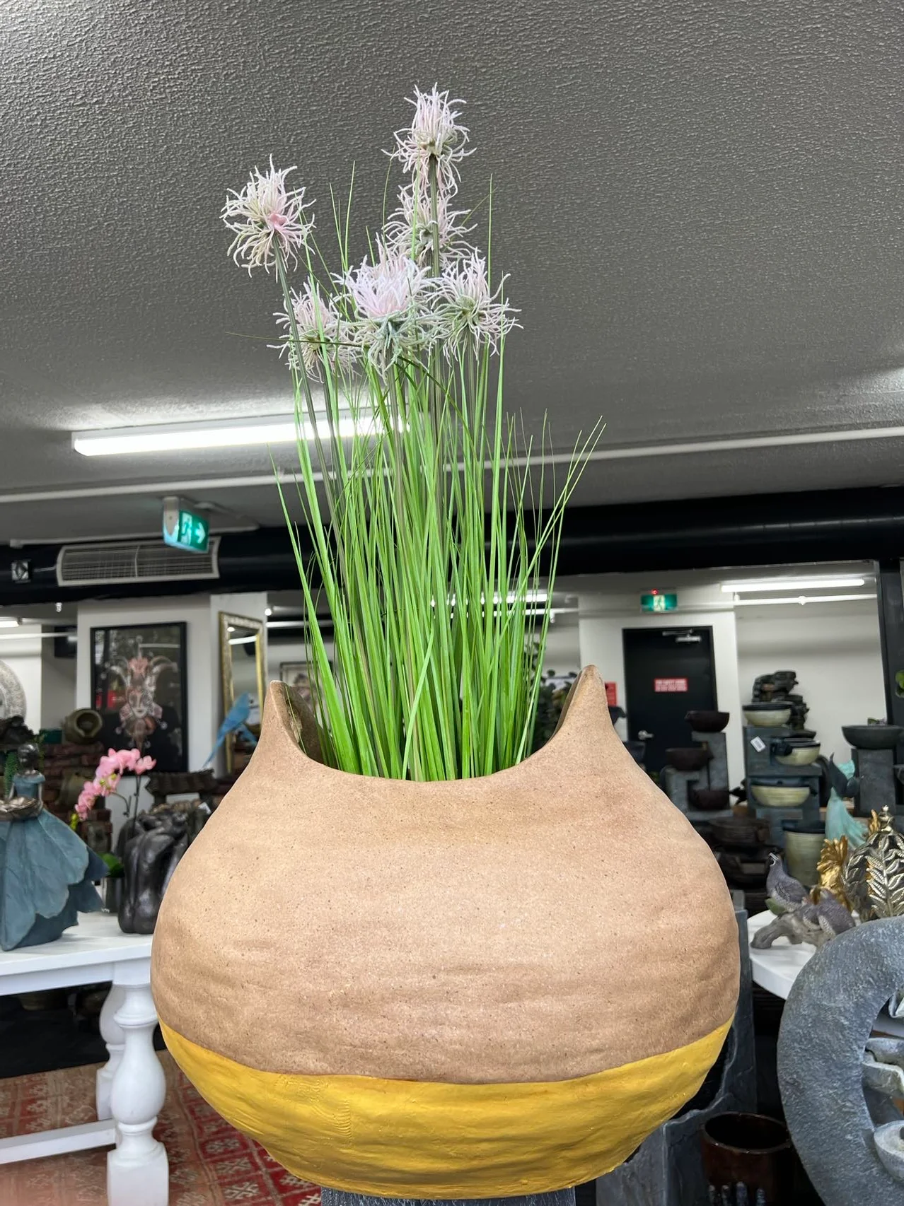 Nomad Basket Planter Outdoor Stone Designer Series Sept 2022 - Image 5