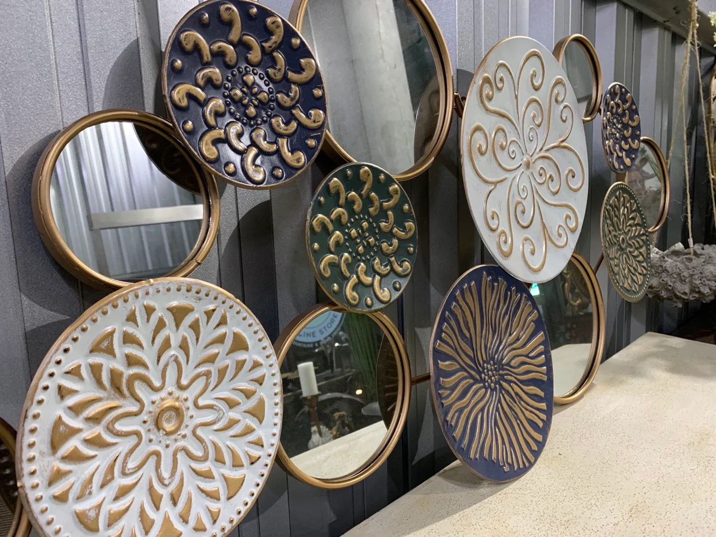 Nube Mirror Metal Wall Art - Image 3