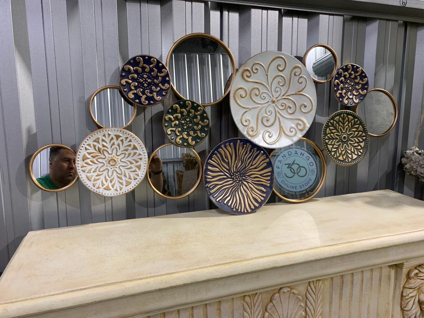 Nube Mirror Metal Wall Art - Image 7