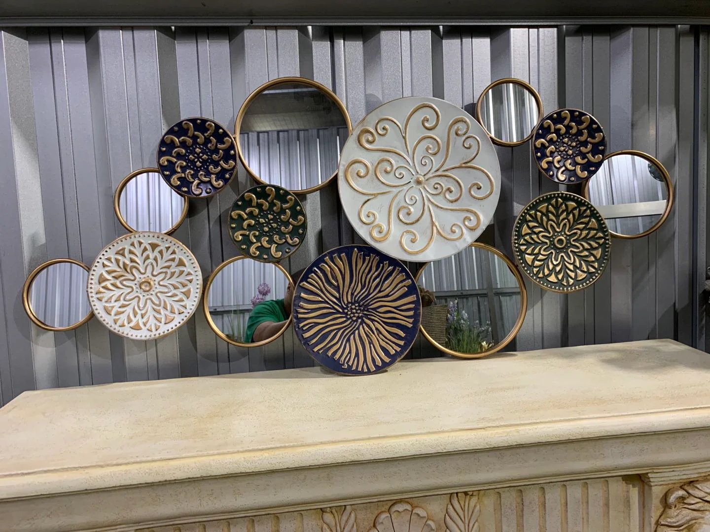 Nube Mirror Metal Wall Art - Image 8