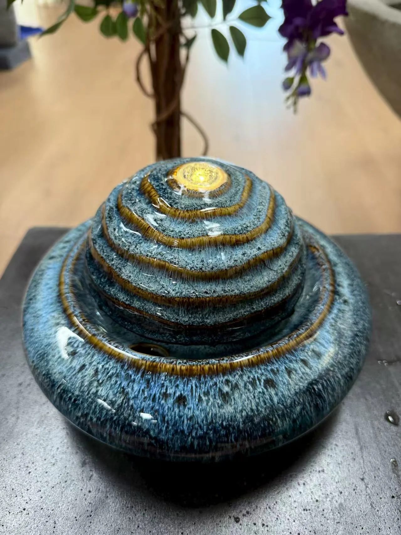 Radiance Porcelain Table Fountain - Image 3