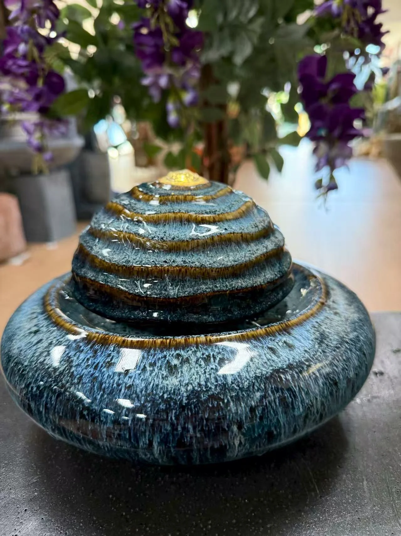 Radiance Porcelain Table Fountain - Image 4