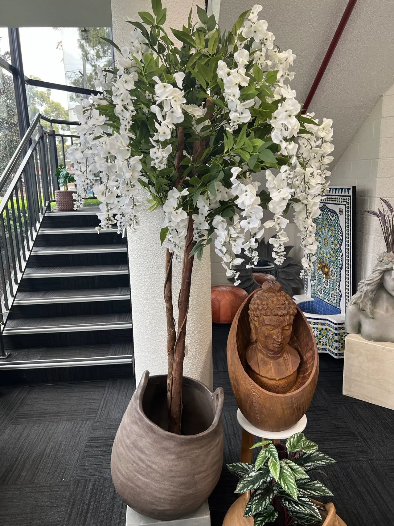 Sahara Basket Planter Outdoor Stone Designer Series Sept 2022 - Image 8