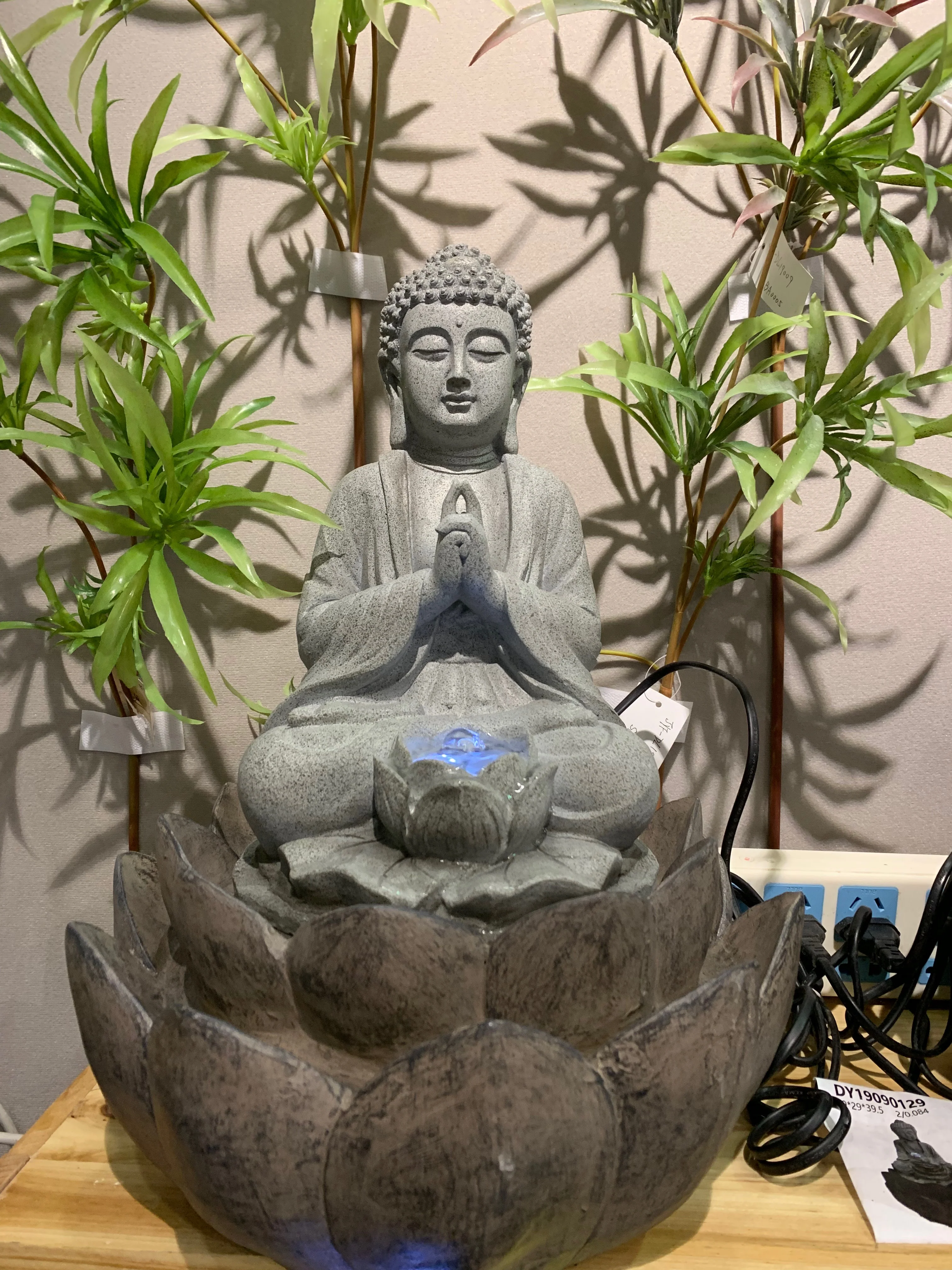 Serenity Stone Buddha Water Feature - Image 3